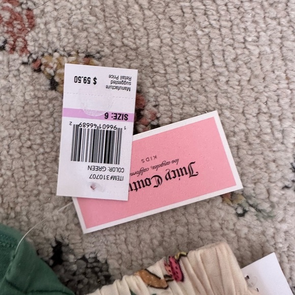 New Juicy Couture Girls Size 6 Tropical Boho Tank & Muslin Shorts Set - Picture 10 of 14